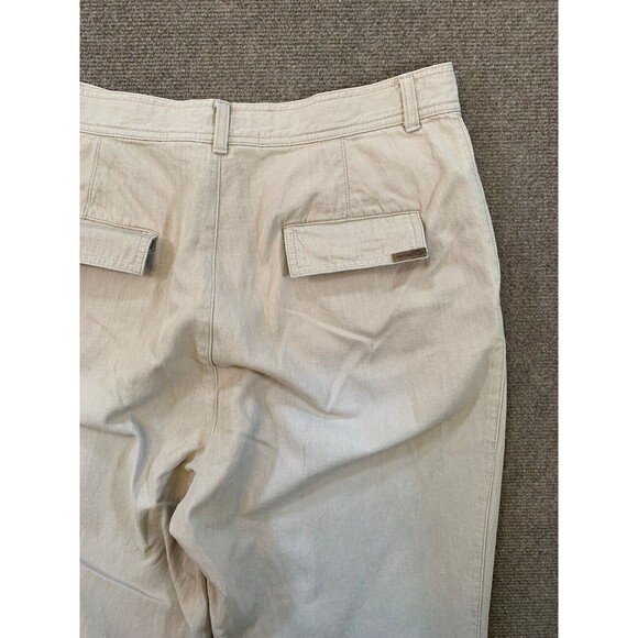 Liz Claiborne Capri Pants Womens 14 Tabitha Straight Leg Roll Cuff - Picture 4 of 10